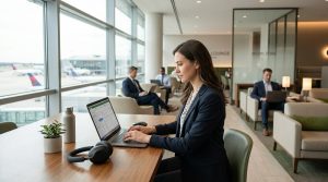 Working from Airports: How to Find Quiet Workspaces and Lounges Between Flights