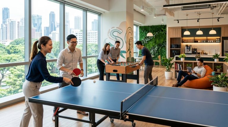 Discover the Top Recreational Amenities That Enhance Productivity in Singapore Coworking Spaces