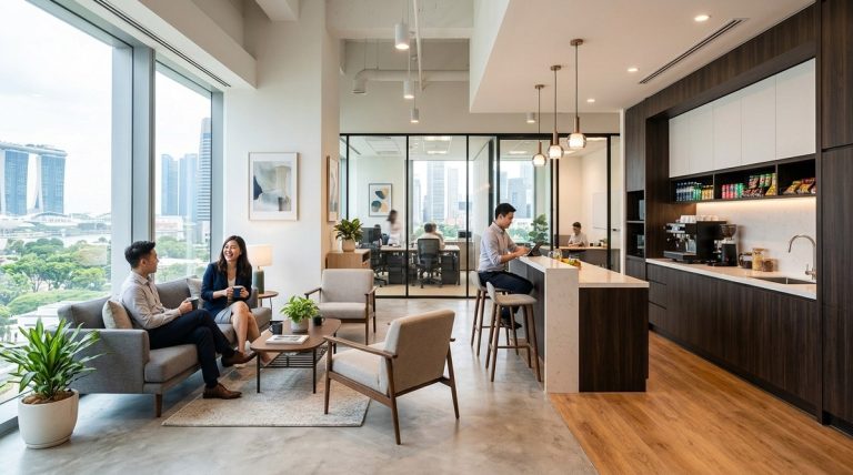 Top 3 Coworking Suites in Singapore Offering Private Pantries and Breakout Areas