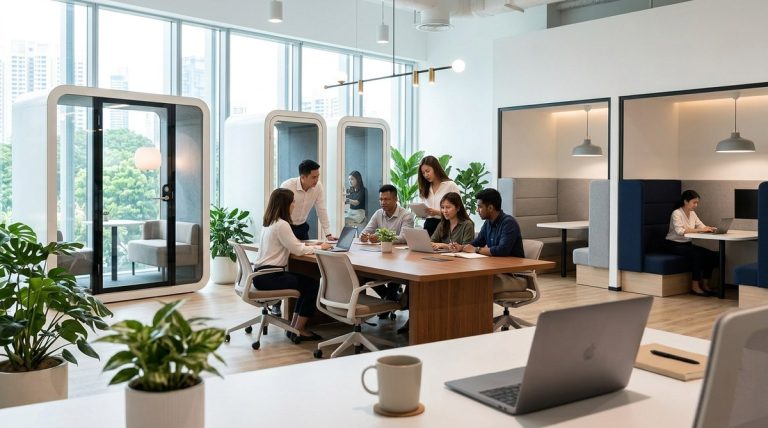 6 Coworking Space Layouts in Singapore That Blend Collaboration with Privacy